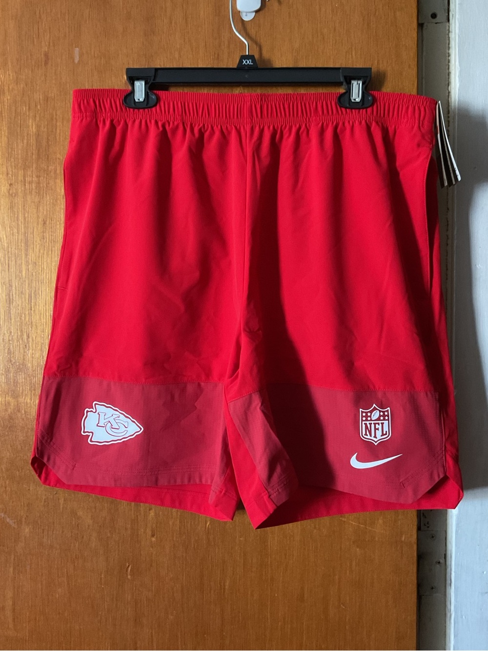 Nike Kansas City Chiefs Red NFL Performance Shorts Dri-Fit